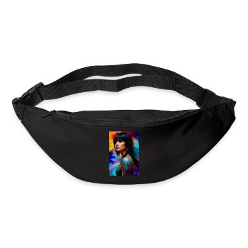 Colorful Beauty 5 - Bum bag - black - Front