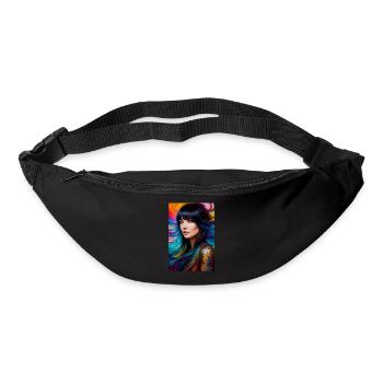 Colorful beauty 14 - Bum bag - black - Front