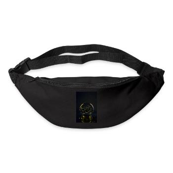 Bubbles in a blister yellow 1 - Bum bag - black - Front