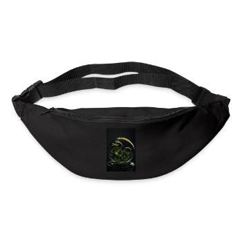 Bubbles in a blister yellow 2 - Bum bag - black - Front