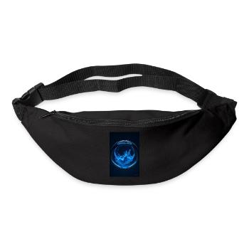 Clouds in a bubble blue 3 - Bum bag - black - Front