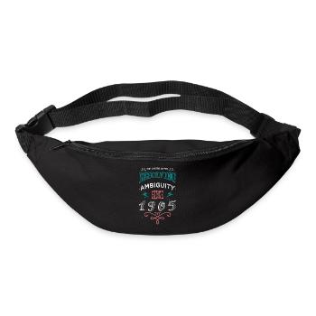 editor novelist school christmas contentwriter - Bum bag - black - Front