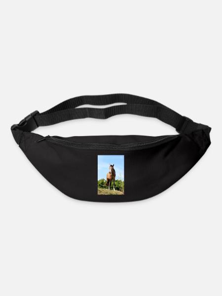 Affiche Cheval Cheval - Sac banane - noir
