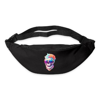 Skull - Bum bag - black - Front