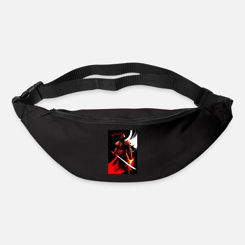 Samurai-Krieger - Gürteltasche - Schwarz