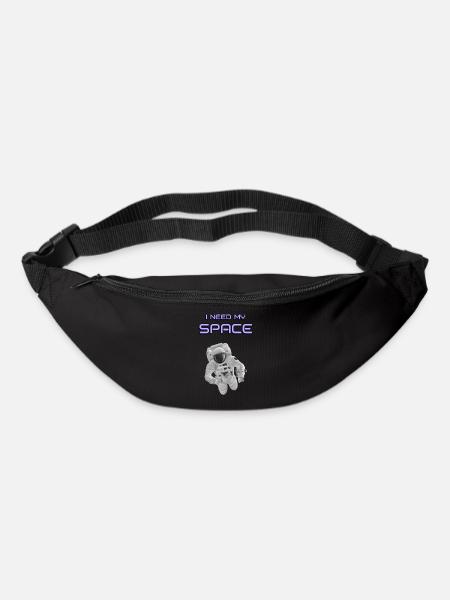 I Need my Space - Funny Astronaut - Bum bag - black