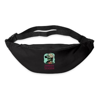 Saison des zombies - Sac banane - noir - Devant