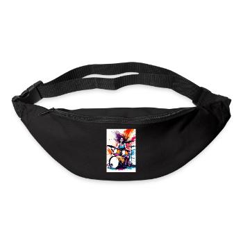 Female Drummer #1 - Bum bag - black - Front