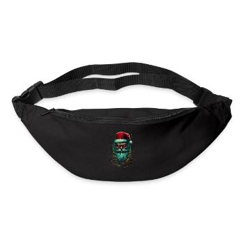 Xmas Santa - Gürteltasche - Schwarz - Vorne