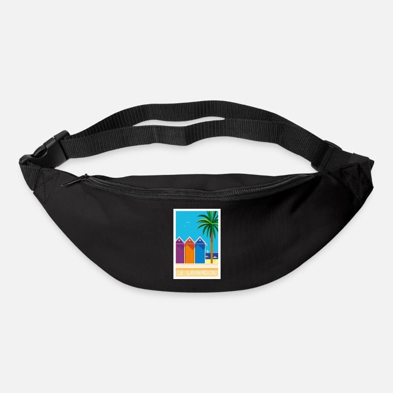 LE LAVANDOU - Sac banane - noir