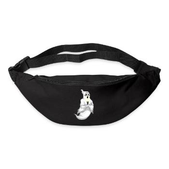 Ghost Halloween Flashlight - Bum bag - black - Front