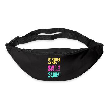 Sun Salt Surf Sommer - Gürteltasche - Schwarz - Vorne