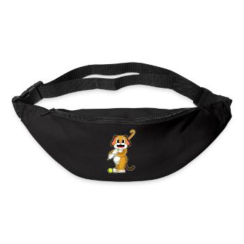 Hund Feldhockey Feldhockeyschläger - Gürteltasche - Schwarz - Vorne