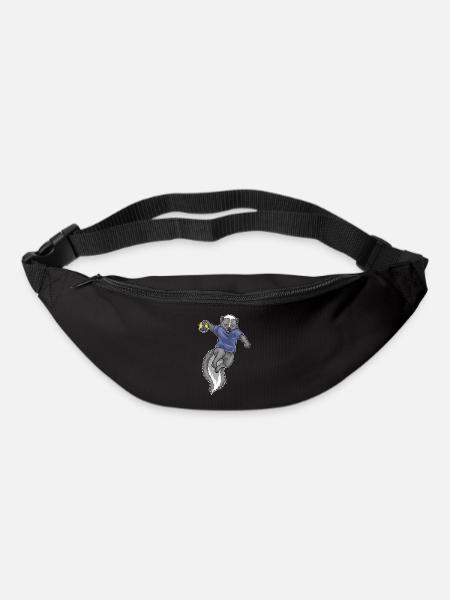 Skunk Handball Joueur Handball - Sac banane - noir