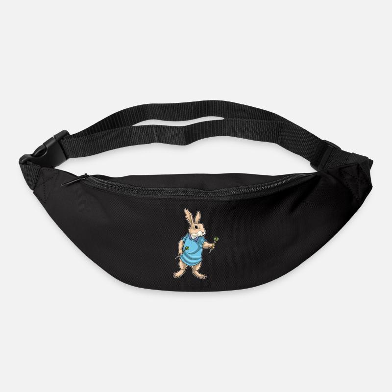 Hase Dart Dartpfeil - Gürteltasche - Schwarz