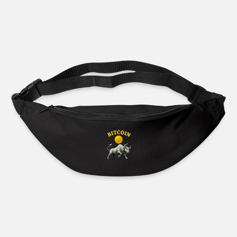 Bitcoin Bull Run - Sac banane - noir