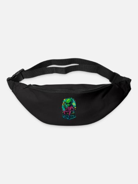 ALIEN THUG - pose chill - Bum bag - black