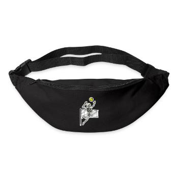 Volleyball-Skelett-Spike - Gürteltasche - Schwarz - Vorne