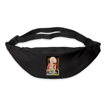 Grumpy kid - Gürteltasche - Schwarz - Vorne