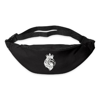 Löwe Krone King - Gürteltasche - Schwarz - Vorne