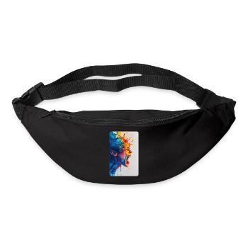 T-Shirt Spektrum der Angst - Gürteltasche - Schwarz - Vorne