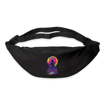 Neon Grim Reaper - Sac banane - noir - Devant
