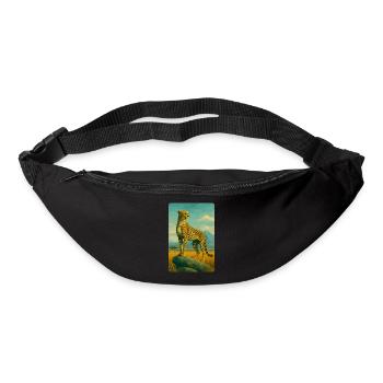Polynature Gepard - Gürteltasche - Schwarz - Vorne
