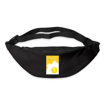 Vous avez l’air d’un œuf - Sac banane - noir - Devant