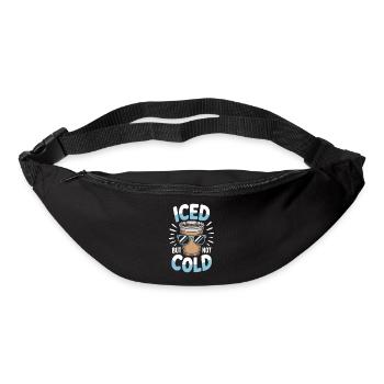 Iced But Not Cold Iced Coffee Saying Summer - Bum bag - black - Front