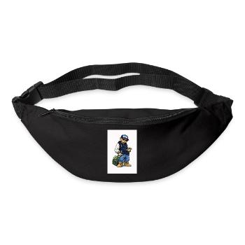 Kingz Monkey Hustler - Bum bag - black - Front