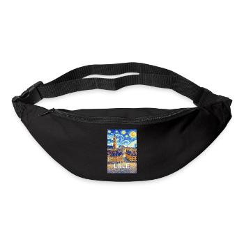 Lille, Frankreich - Gürteltasche - Schwarz - Vorne