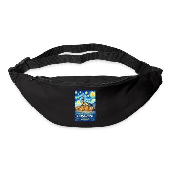 KIDSGROVE England Swirl Sky - Bum bag - black - Front
