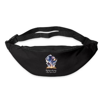 Reading is dreaming - Magic Book & Stars - Bum bag - black - Front