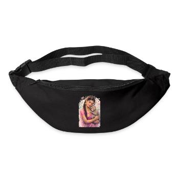 Indian Spring - Portrait with Little Monkey - Bum bag - black - Front