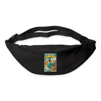 SternzeichenJungfrau - Ordnung trifft Urlaubshumor - Gürteltasche - Schwarz - Vorne