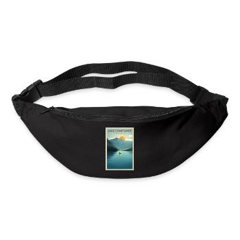 Lake Constance | Vintage Travel Poster - Gürteltasche - Schwarz - Vorne