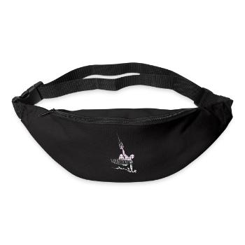 Kitesurfer - Gürteltasche - Schwarz - Vorne