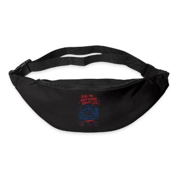 Le jardinage urbain me demande n’importe quoi - Sac banane - noir - Devant