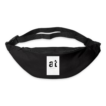 Art - Est un état d’esprit - Affiche minimaliste - Sac banane - noir - Devant