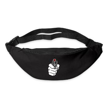 love shot - Sac banane - noir - Devant