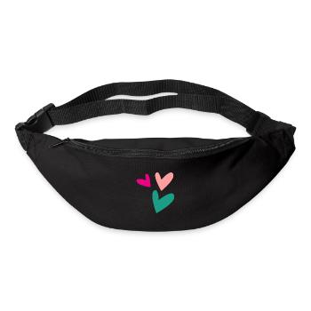 SAINT VALENTINE. bachelorette party. I LOVE YOU. I LOVE YOU. LOVE - Bum bag - black - Front