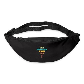 Funny Stove Builder - Bum bag - black - Front
