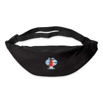 Rostock City Girl with Red Hair - Bum bag - black - Front
