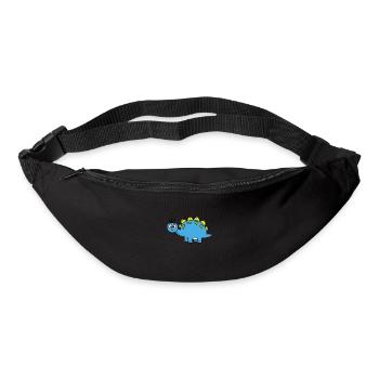 Dinosaurier - Gürteltasche - Schwarz - Vorne
