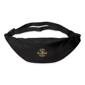 No One Cares Work Harder - Gym - Gürteltasche - Schwarz - Vorne