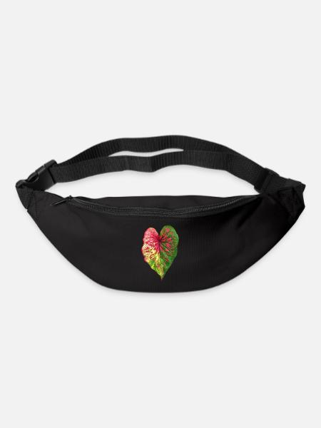 Caladium _ الكلاديوم _ Kaladie - Sac banane - noir