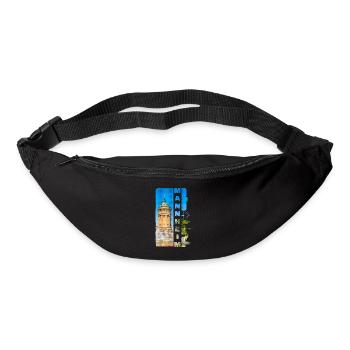 Mannheim Germany City Skyline Home Love - Bum bag - black - Front