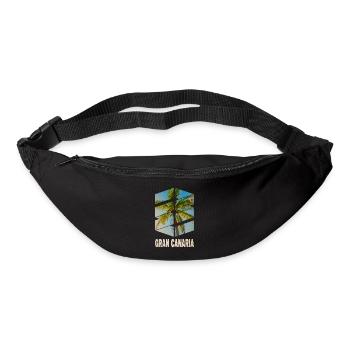 Gran Canaria Palm Trees Summer Sun Beach Sea - Bum bag - black - Front