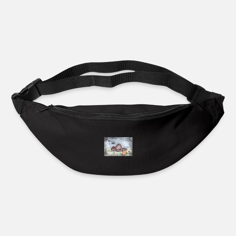 Fill is trying to get to work - Gürteltasche - Schwarz