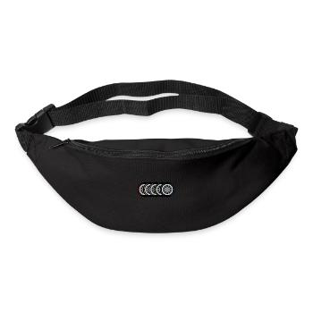 Reifenmischungen - Gürteltasche - Schwarz - Vorne